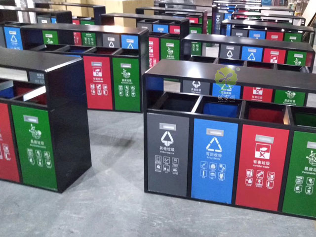 提升公共空間品質，深圳金屬垃圾桶助你一臂之力