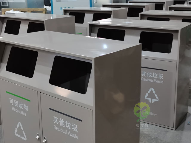 提升公共空間品質，深圳金屬垃圾桶助你一臂之力
